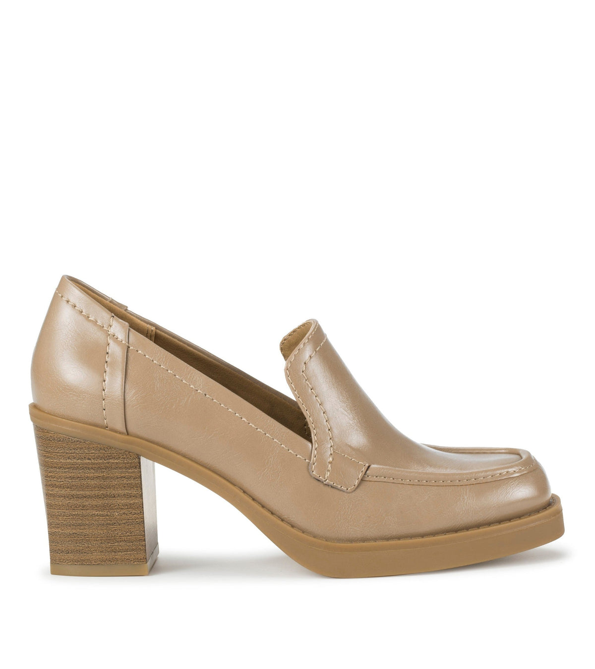 Gretel Block Heel Loafer