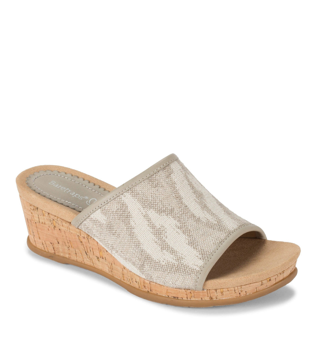 Flossey Wedge Slide Sandal