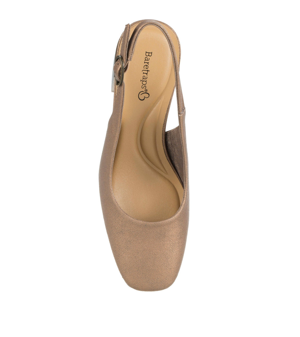 Ester Block Heel Slingback Pump