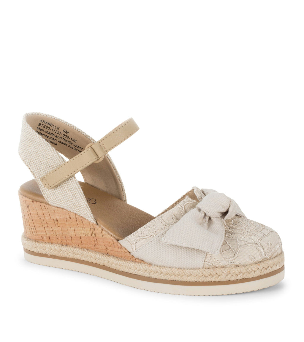 Arabelle Closed Toe Wedge Sandal