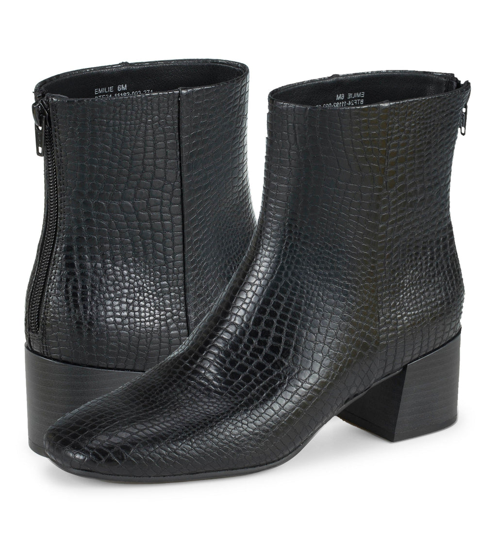 Emilie Block Heel Bootie