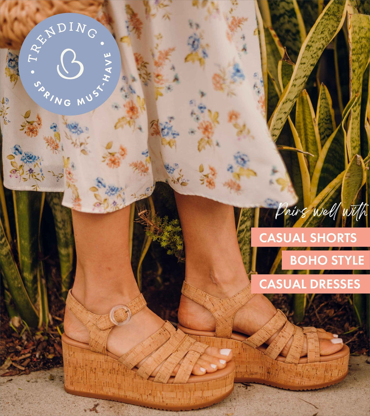Savannah Wedge Sandal
