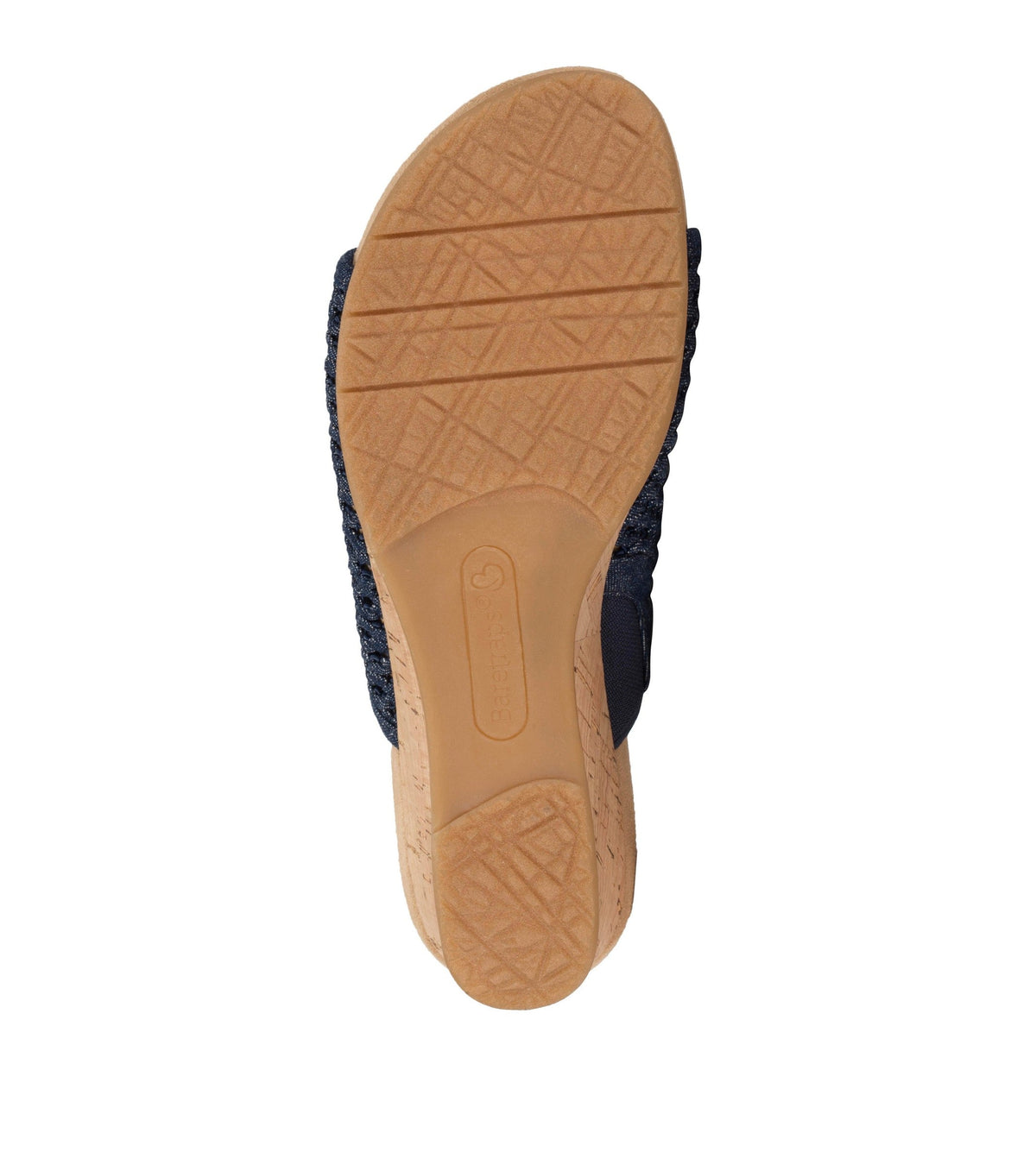 Flossey Wedge Slide Sandal