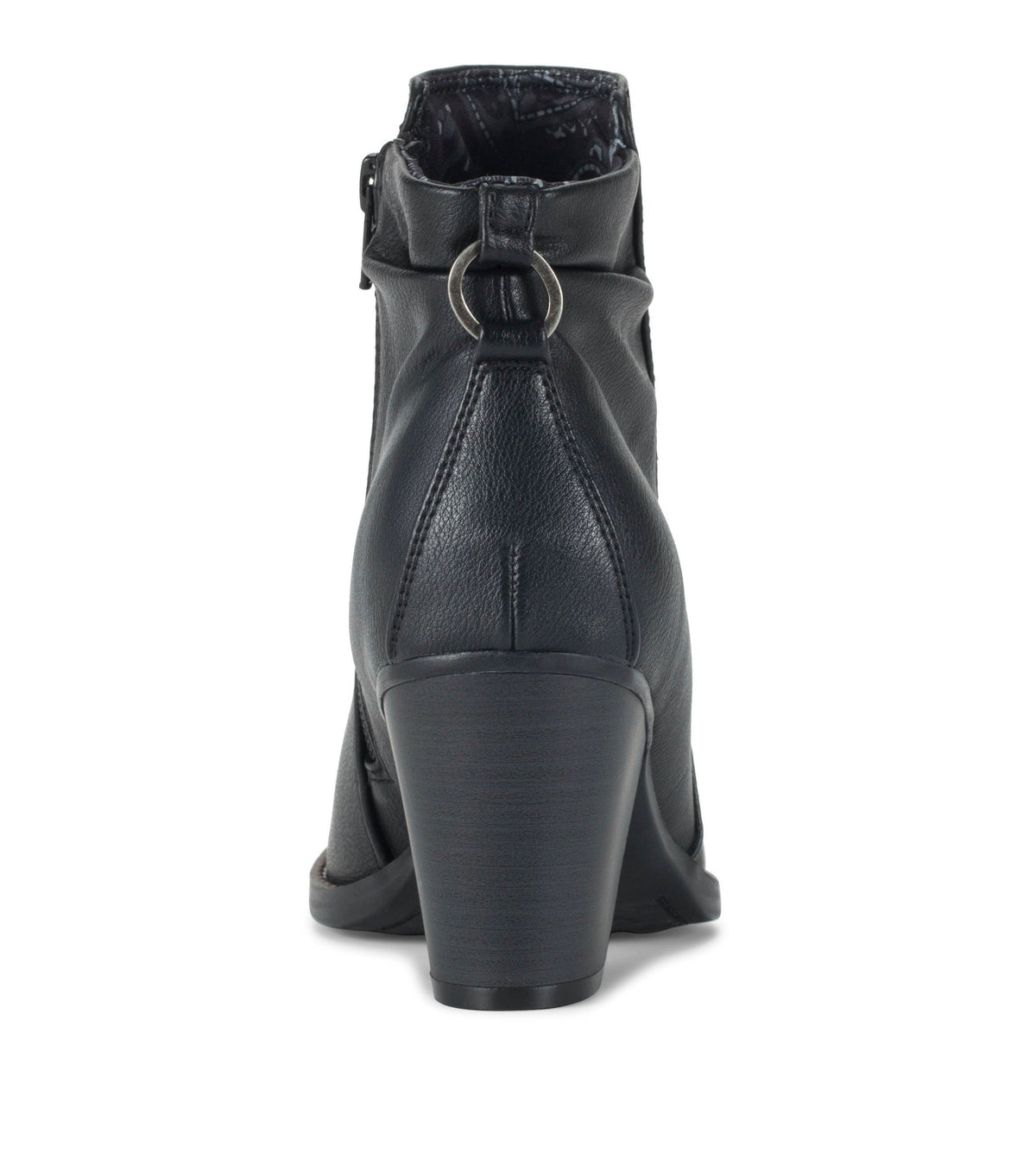 Crystal Block Heel Bootie