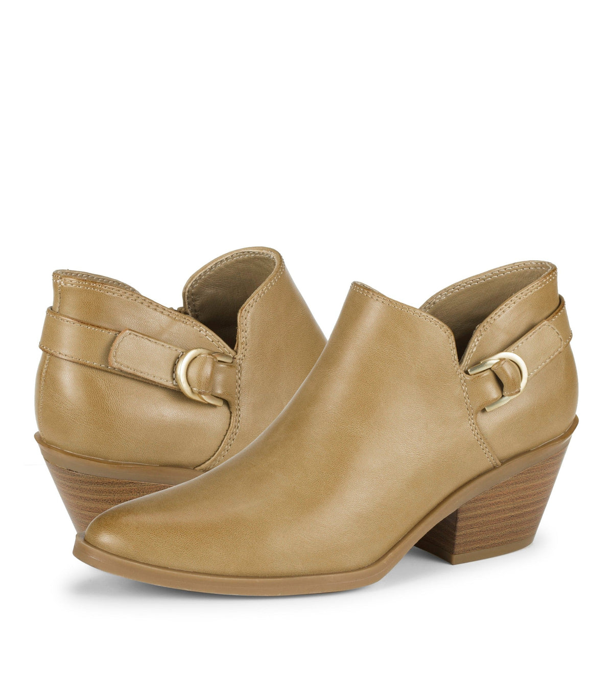 Duala Block Heel Ankle Bootie