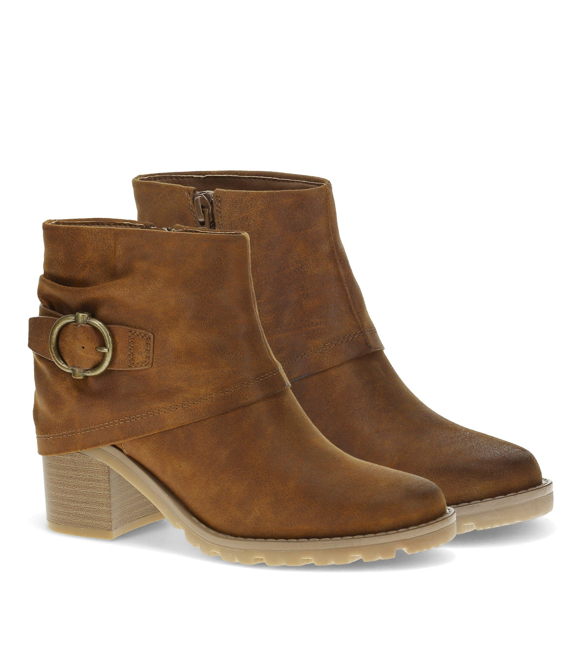 Deborah Block Heel Bootie