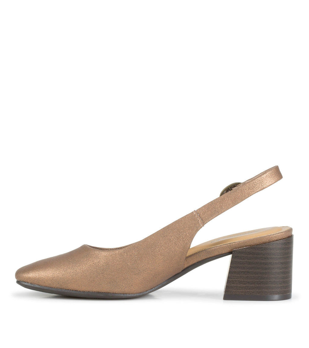 Ester Block Heel Slingback Pump