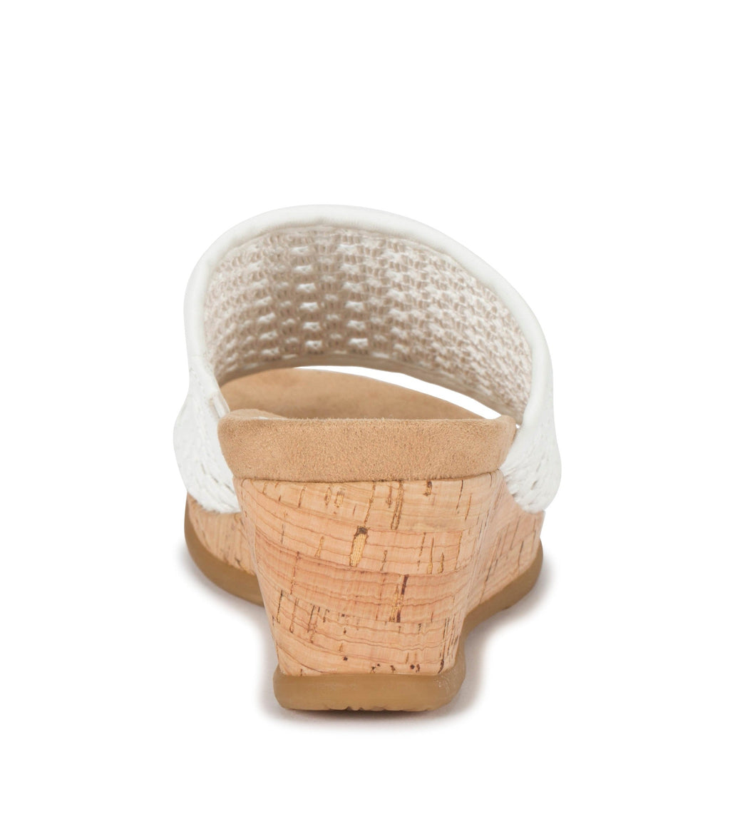 Flossey Wedge Slide Sandal