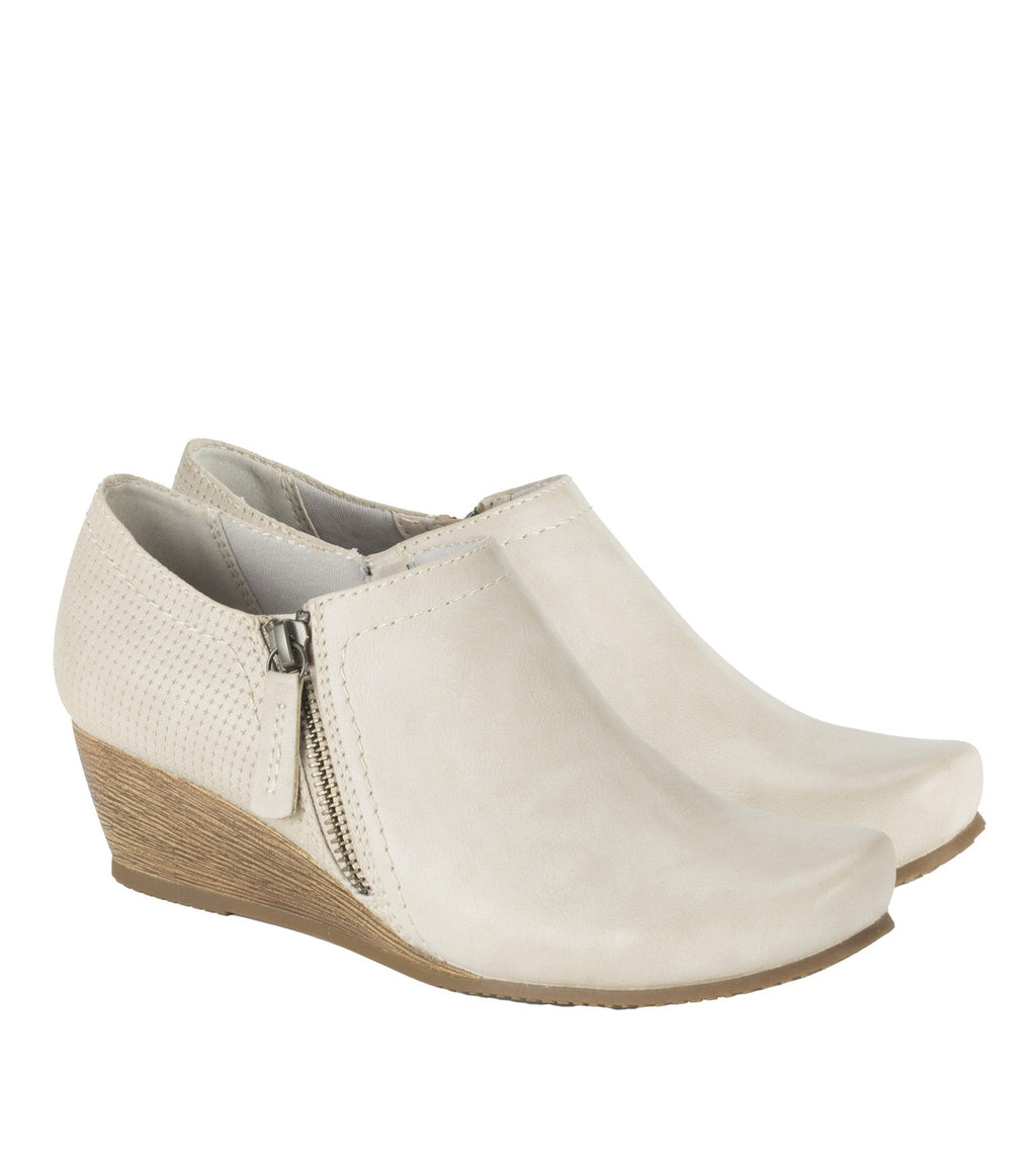 Louise Wedge Ankle Bootie