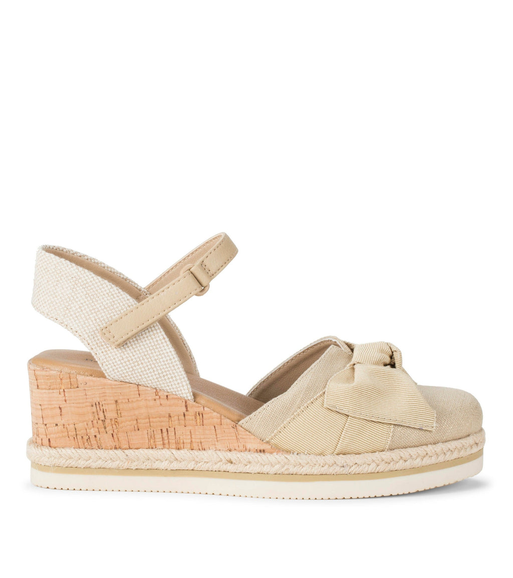 Arabelle Closed Toe Wedge Sandal