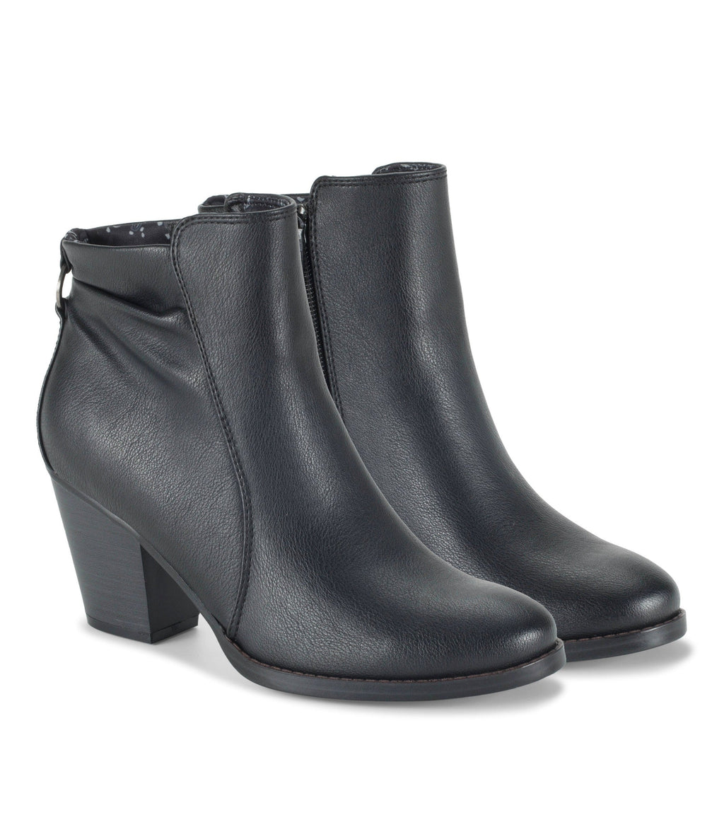 Crystal Block Heel Bootie