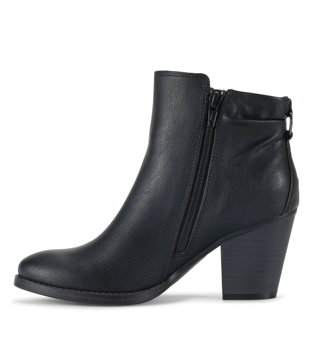 Crystal Block Heel Bootie
