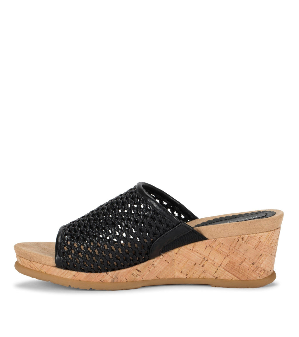 Flossey Wedge Slide Sandal