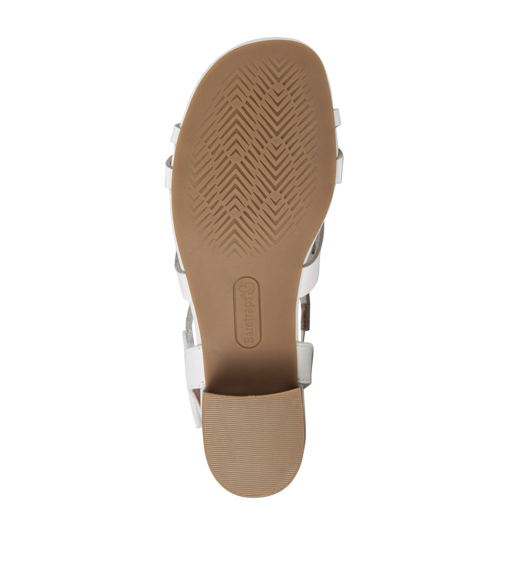Velvet Block Heel Sandal