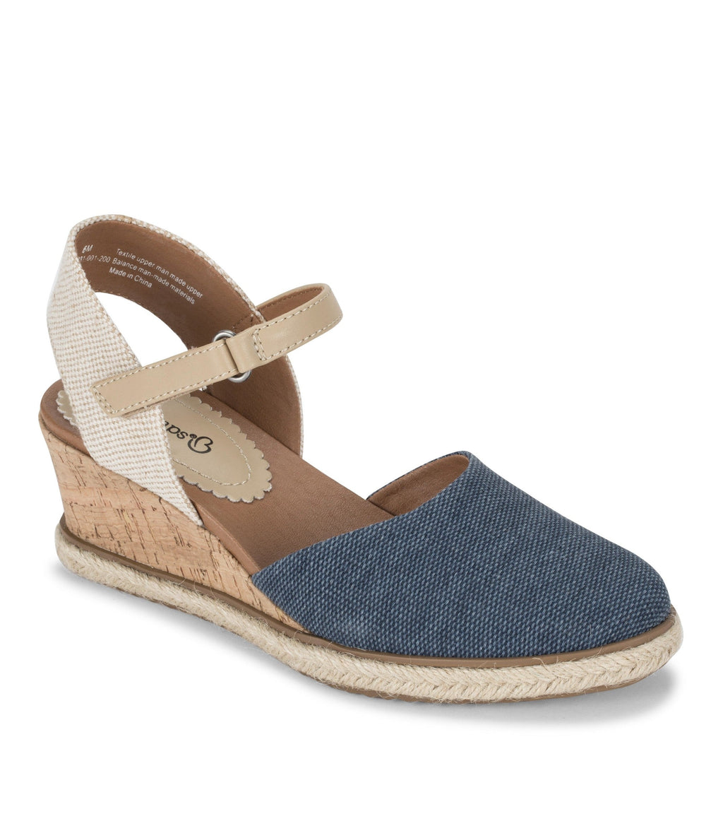 Ocean Closed Toe Wedge Sandal