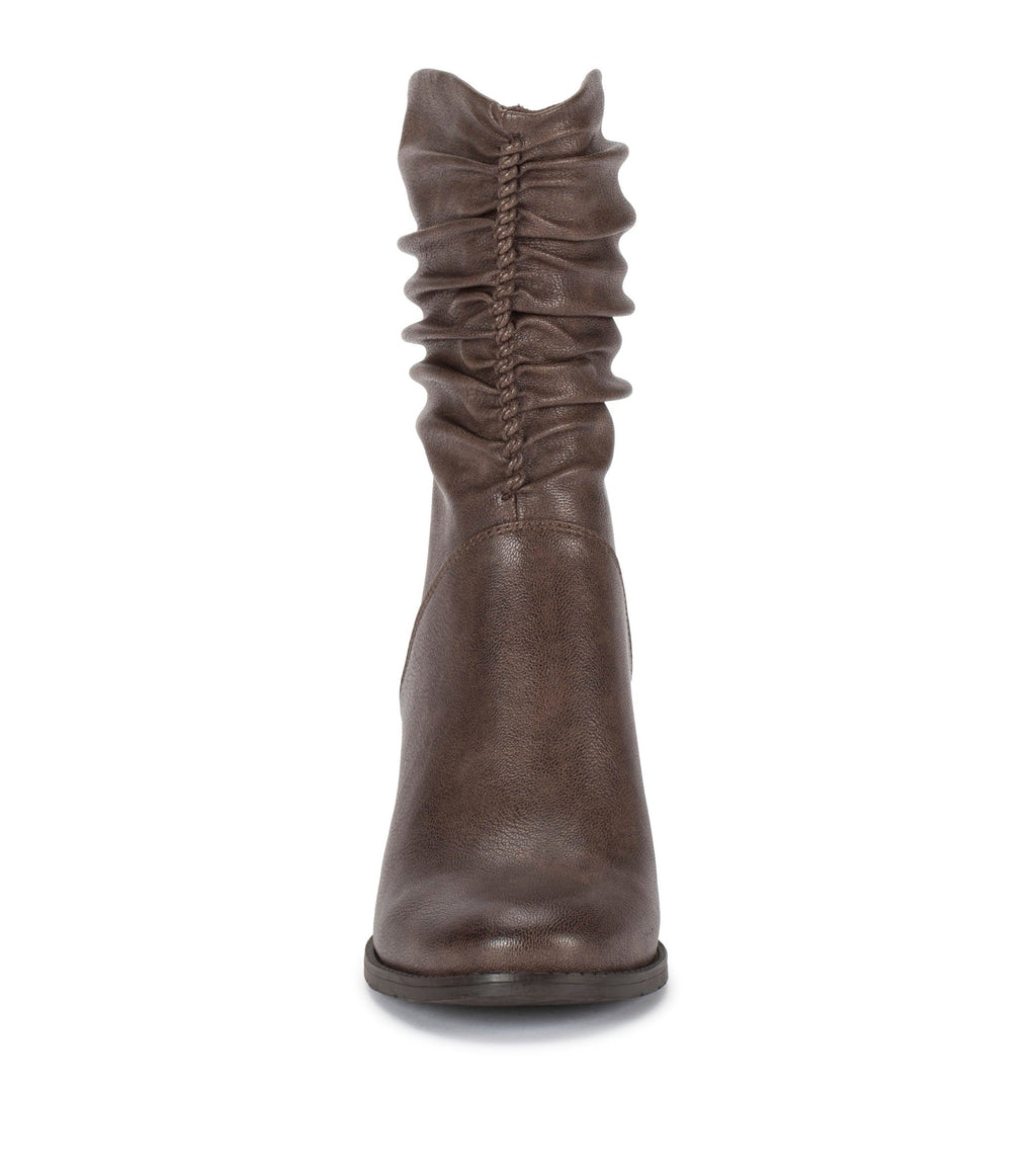 Leslie Block Heel Slouch Boot