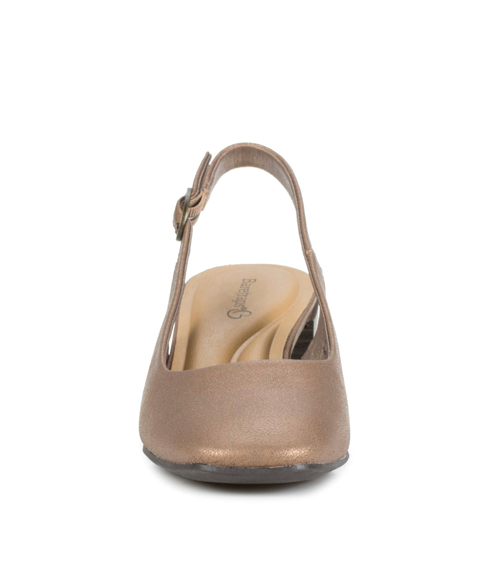 Ester Block Heel Slingback Pump