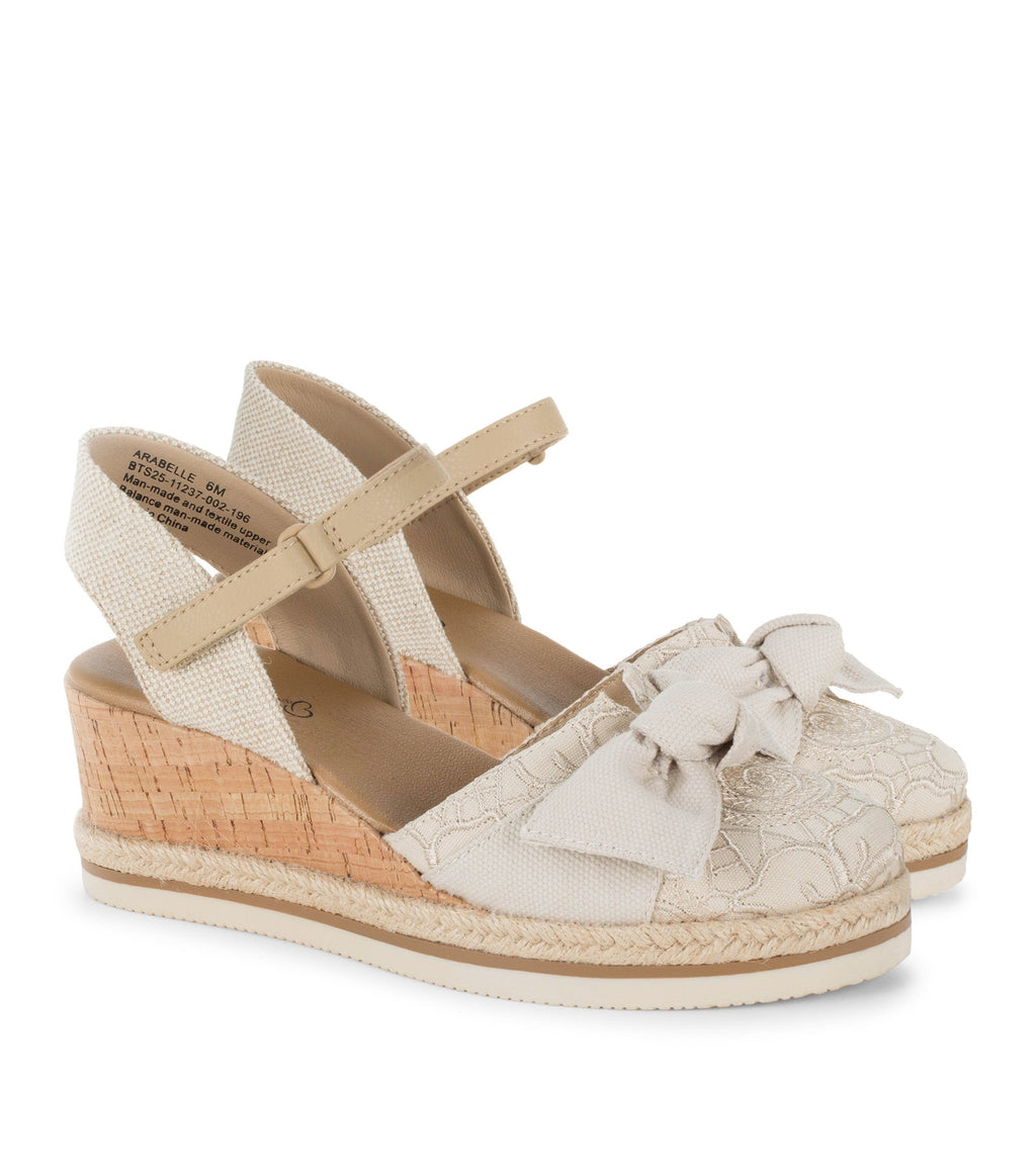 Arabelle Closed Toe Wedge Sandal