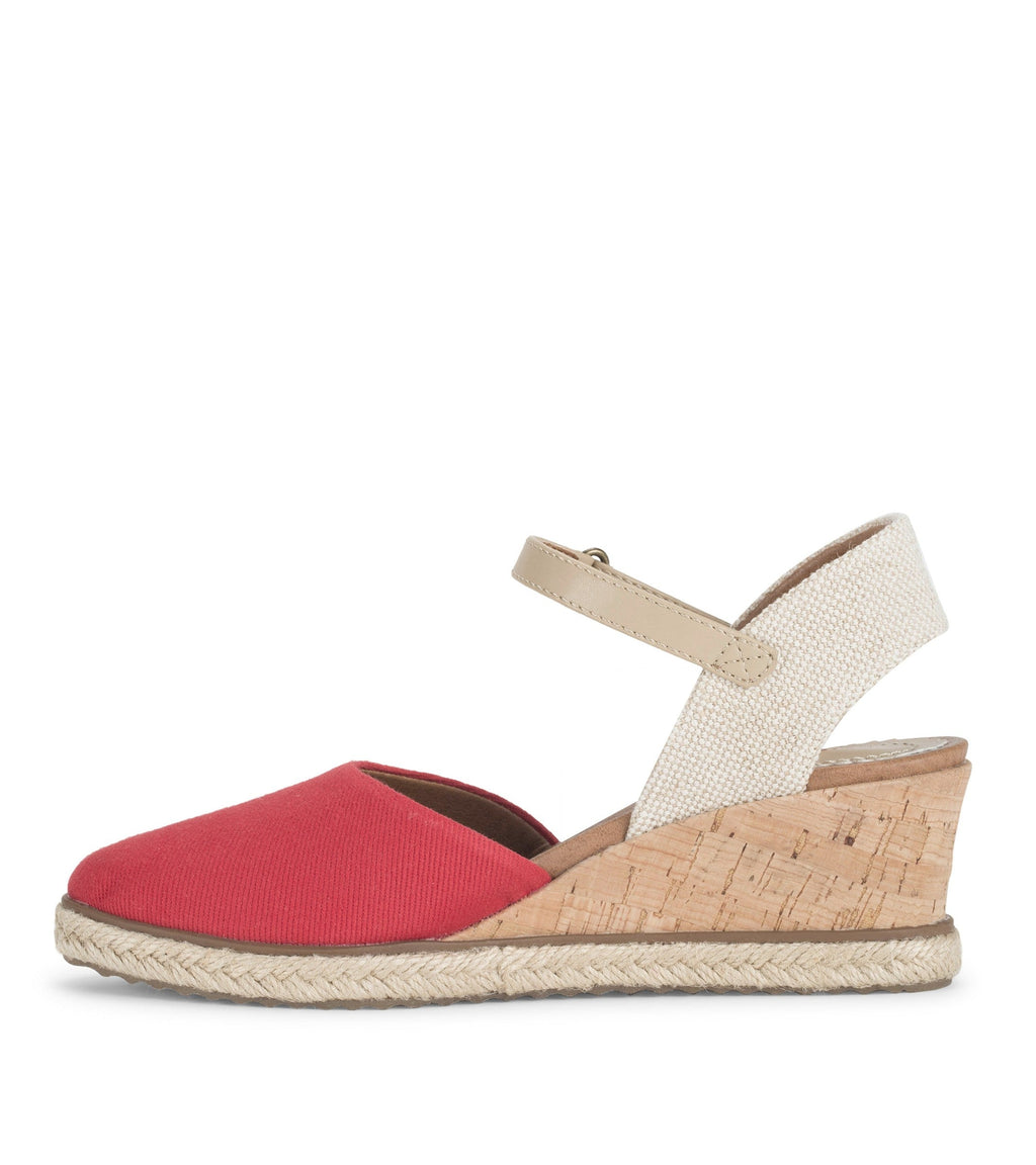 Ocean Closed Toe Wedge Sandal