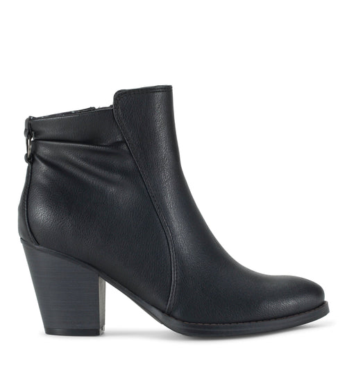 Crystal Block Heel Bootie