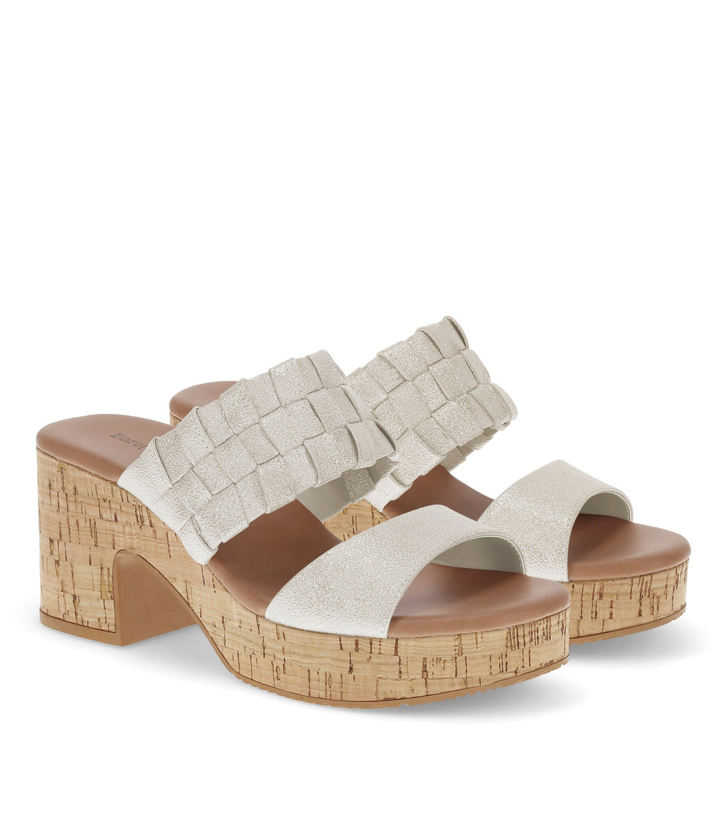 Mavis Block Heel Slide Sandal