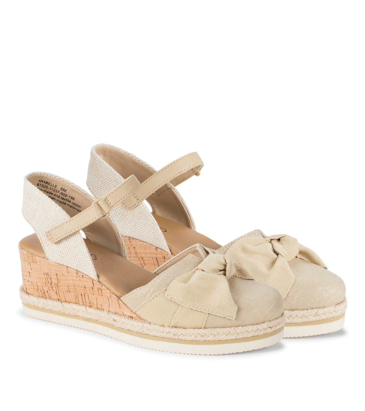 Arabelle Closed Toe Wedge Sandal