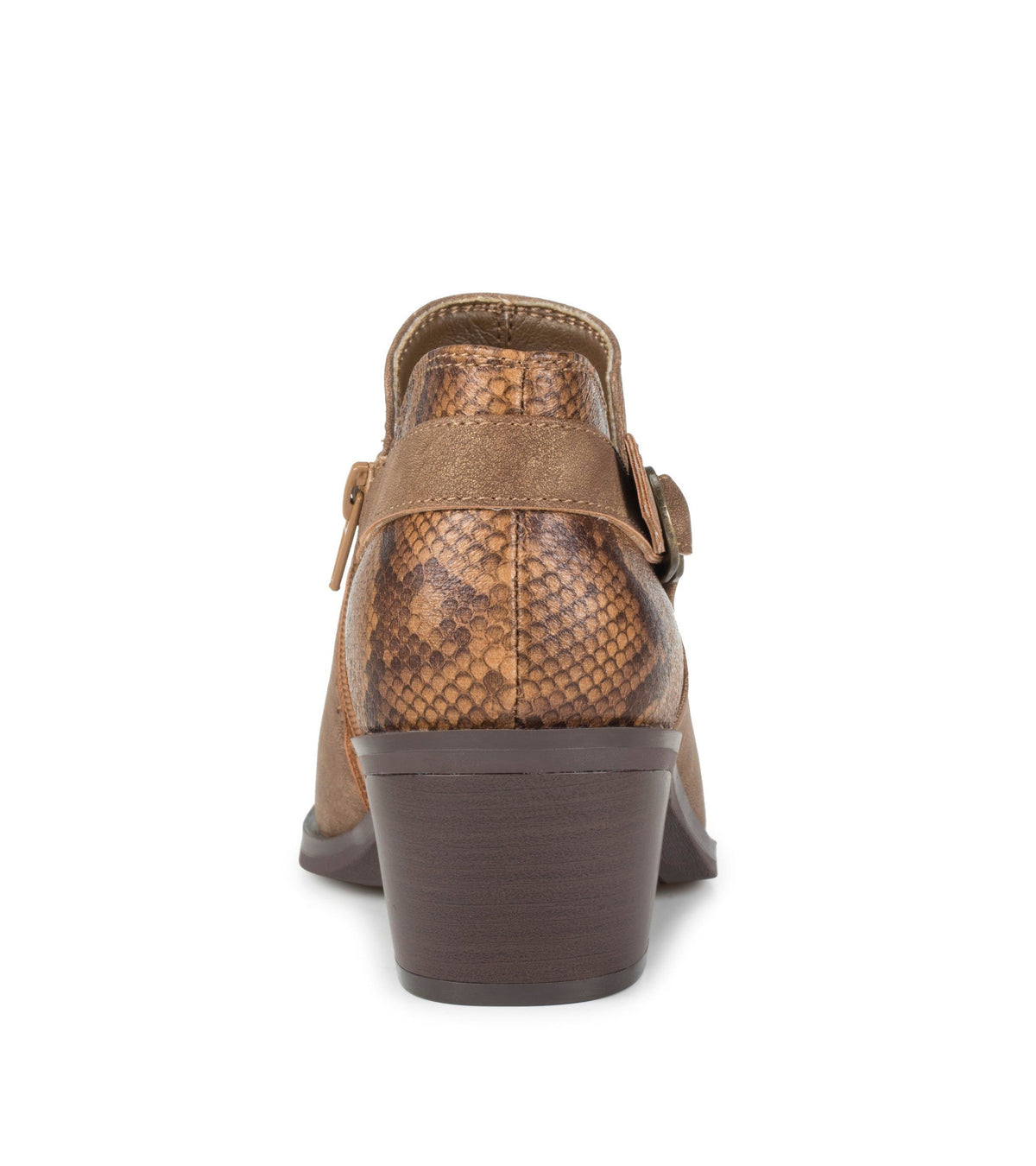 Duala Block Heel Ankle Bootie