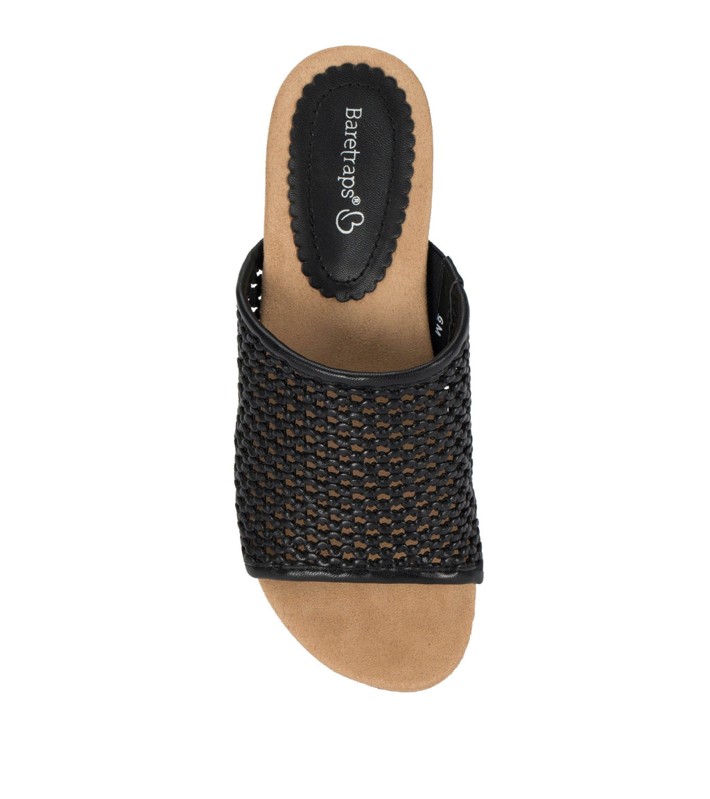 Flossey Wedge Slide Sandal