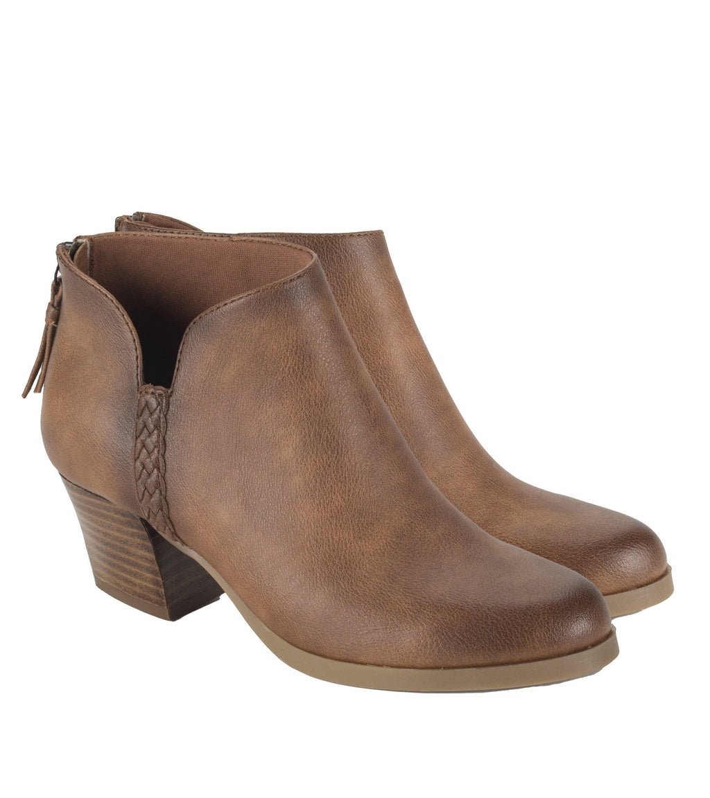 Lauryn Block Heel Ankle Bootie