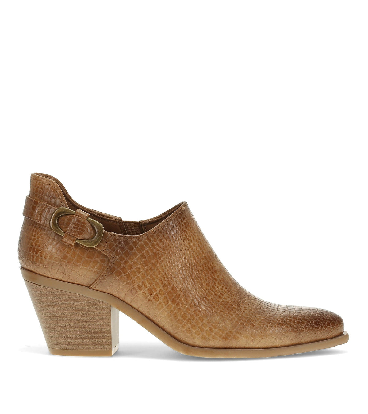 Yanah Block Heel Ankle Bootie