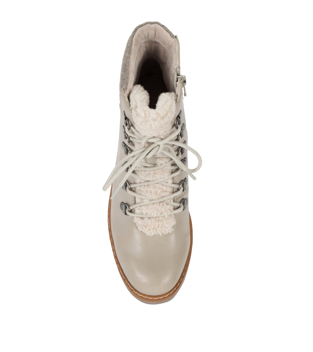 Nasha Lace Up Wedge Bootie