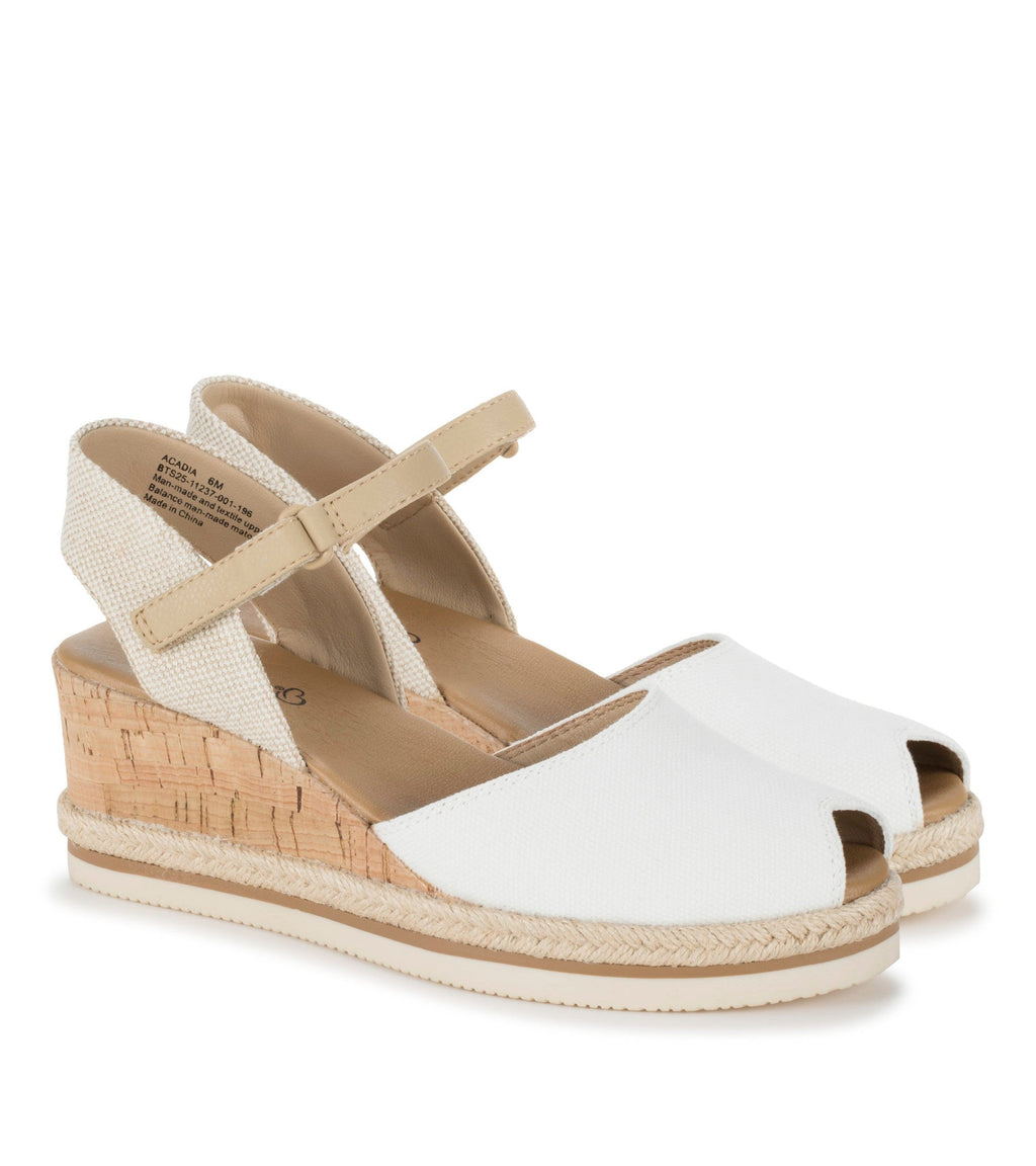 Acadia Peep Toe Wedge Sandal