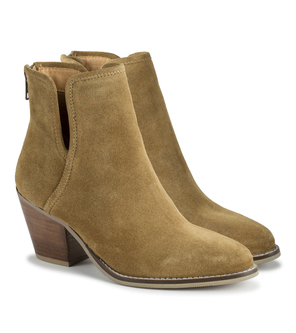 Nanny Block Heel Bootie