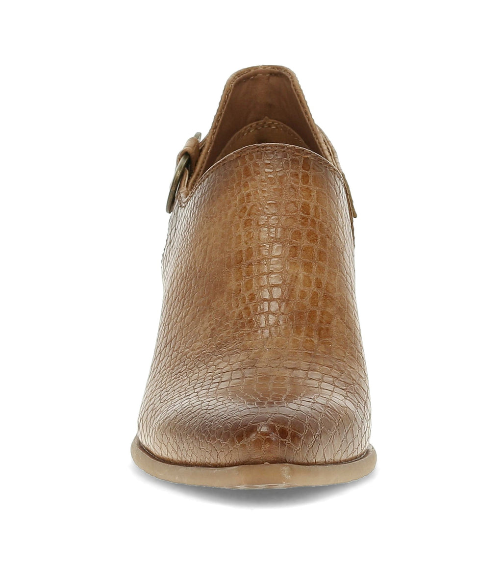 Yanah Block Heel Ankle Bootie