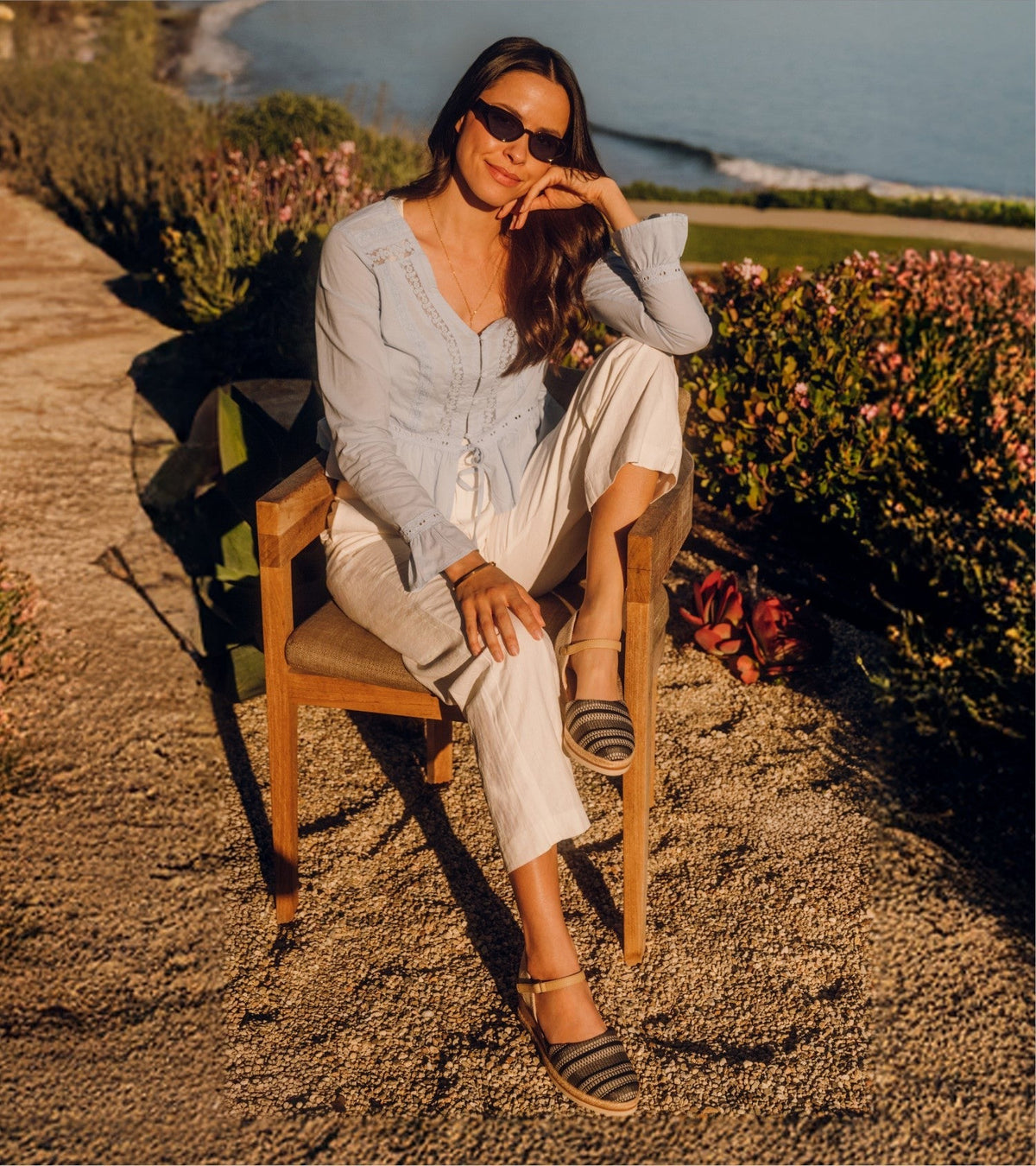Alycia Closed Toe Wedge Sandal