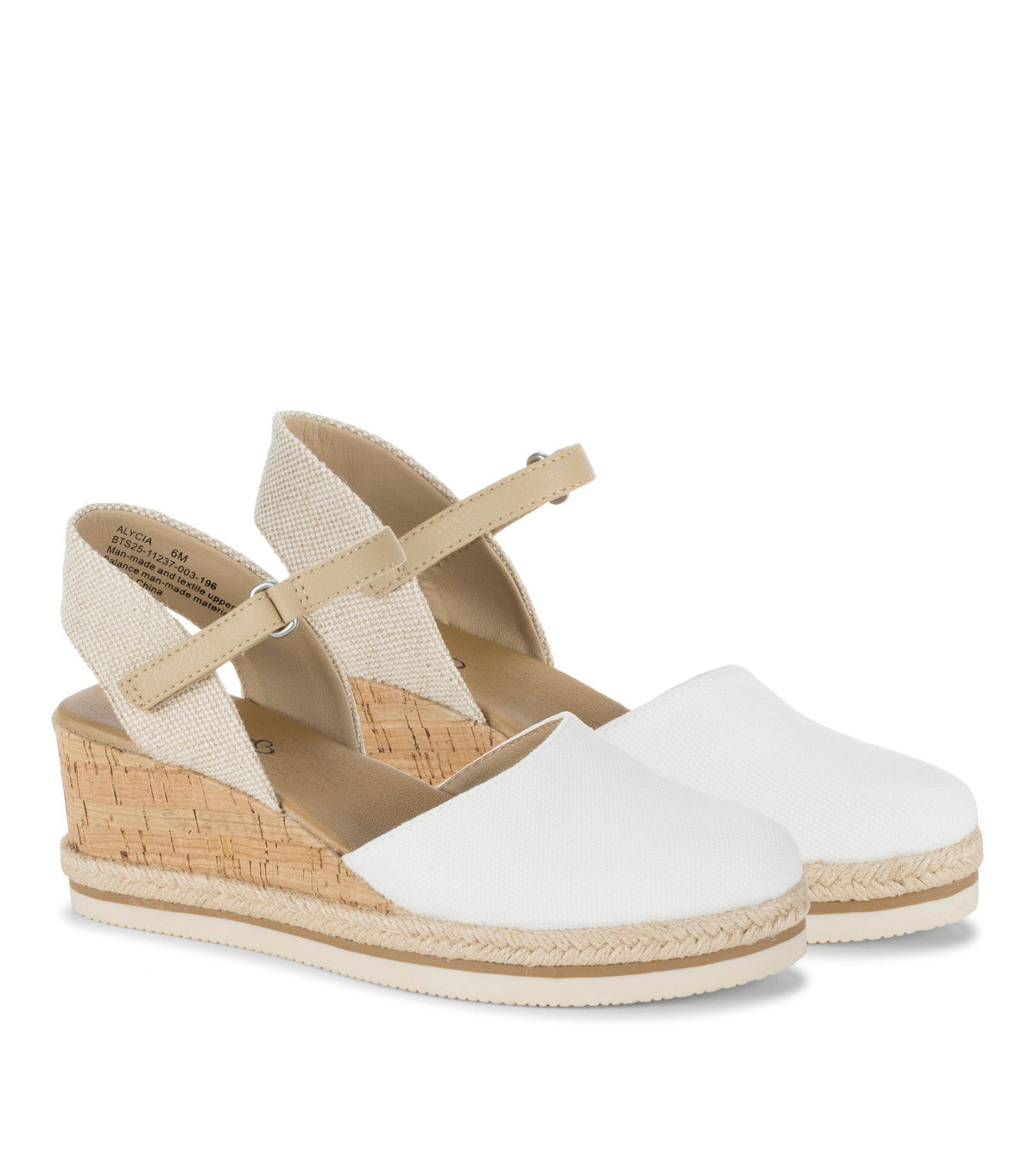 Alycia Closed Toe Wedge Sandal