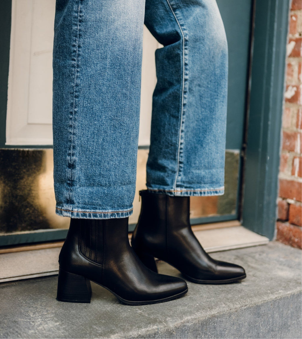 Biana Block Heel Bootie
