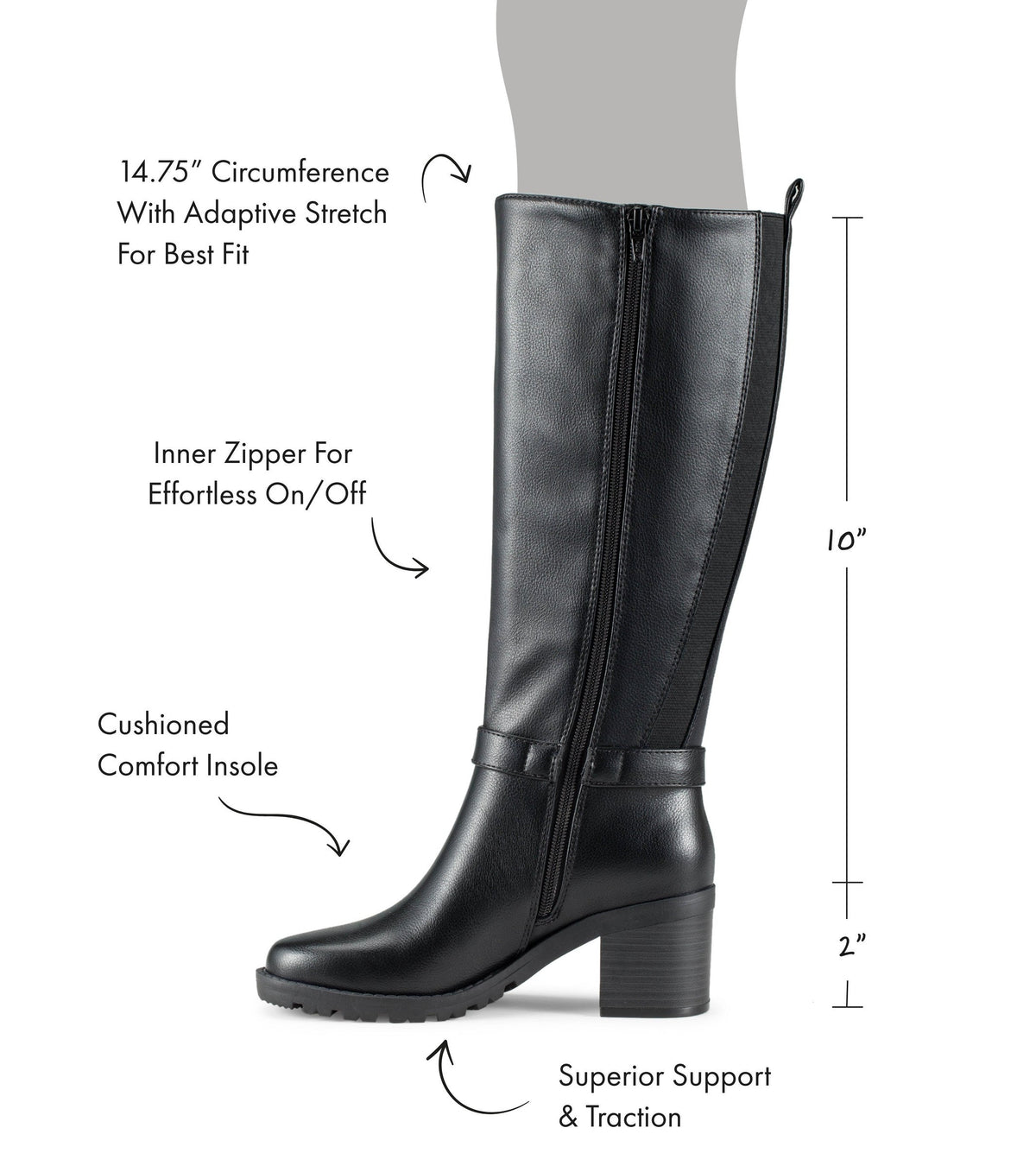 Dylia Tall Boot