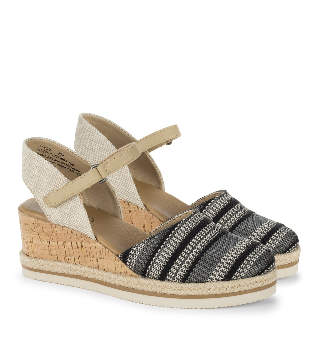 Alycia Closed Toe Wedge Sandal