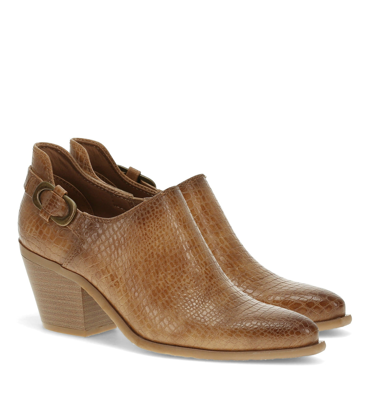 Yanah Block Heel Ankle Bootie