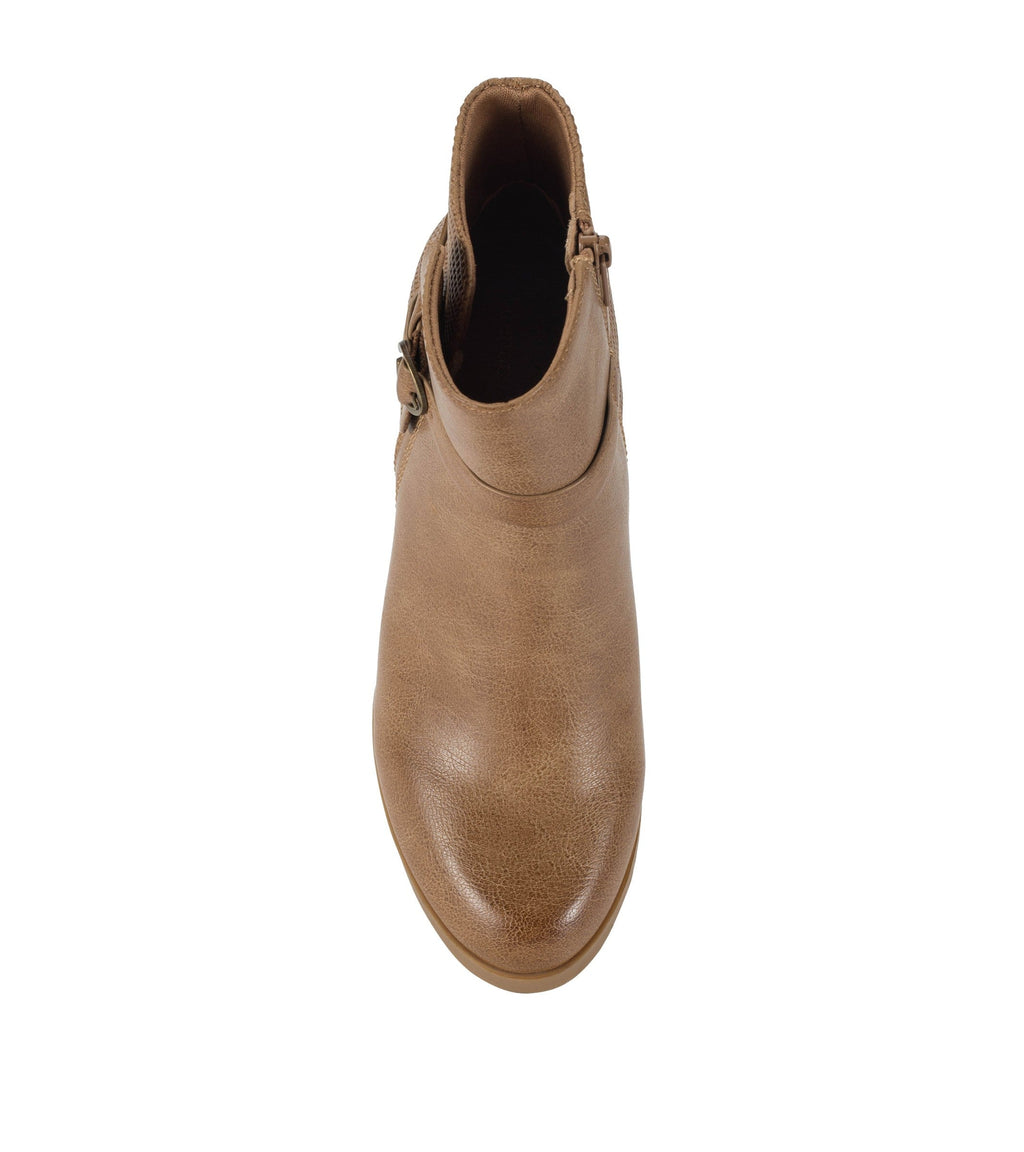 Linda Block Heel Bootie