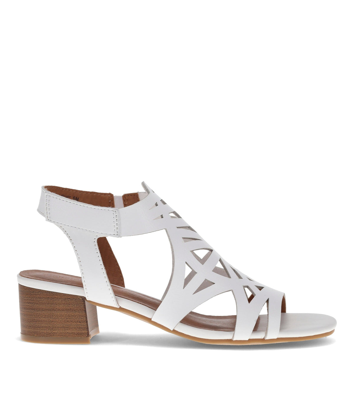 Velvet Block Heel Sandal