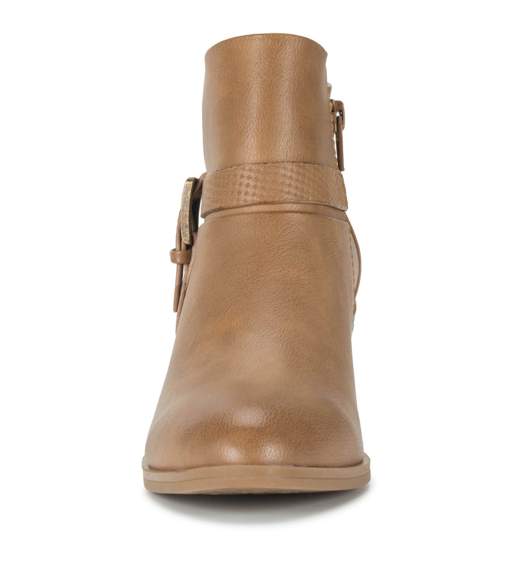 Santos Block Heel Bootie