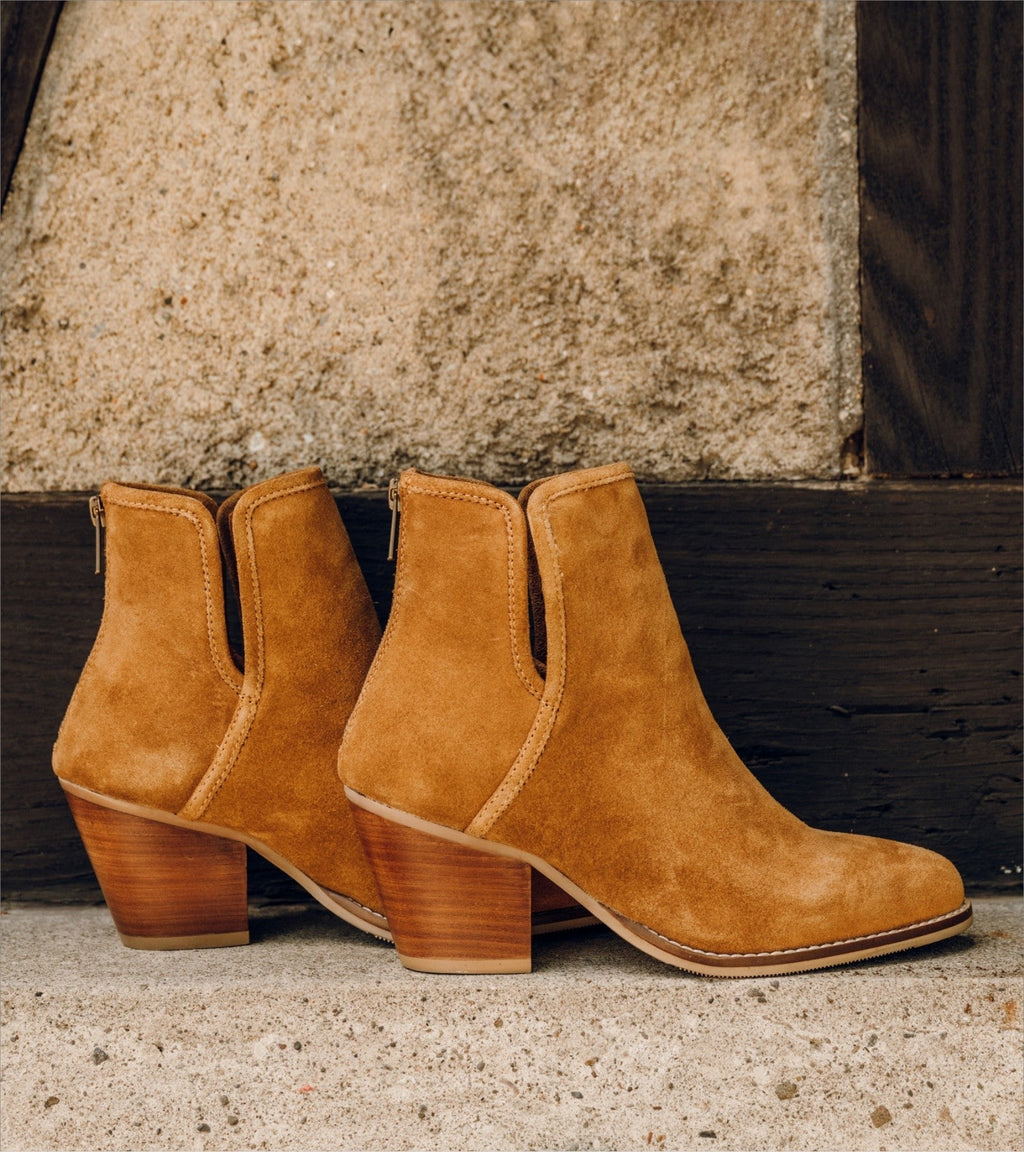 Nanny Block Heel Bootie