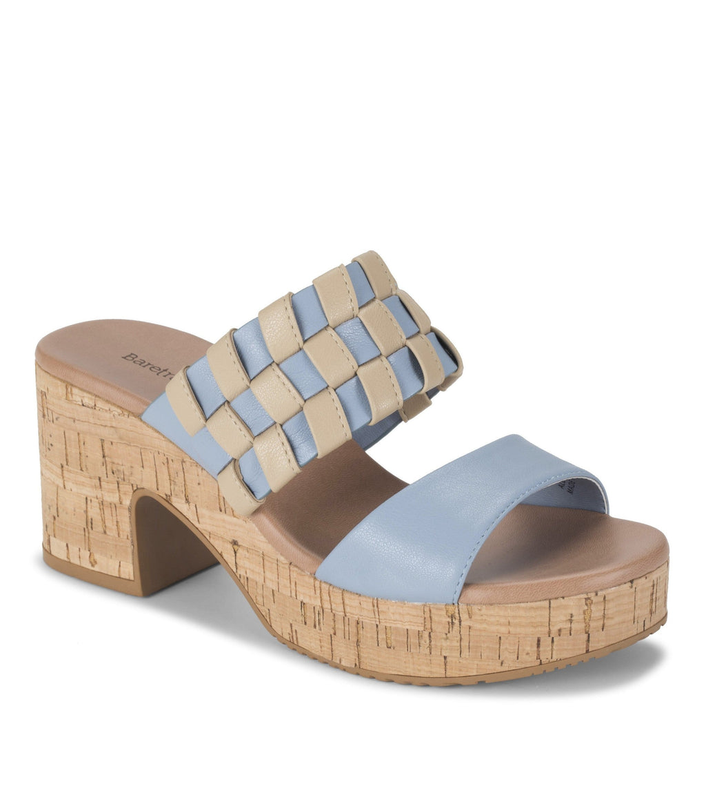 Mavis Block Heel Slide Sandal
