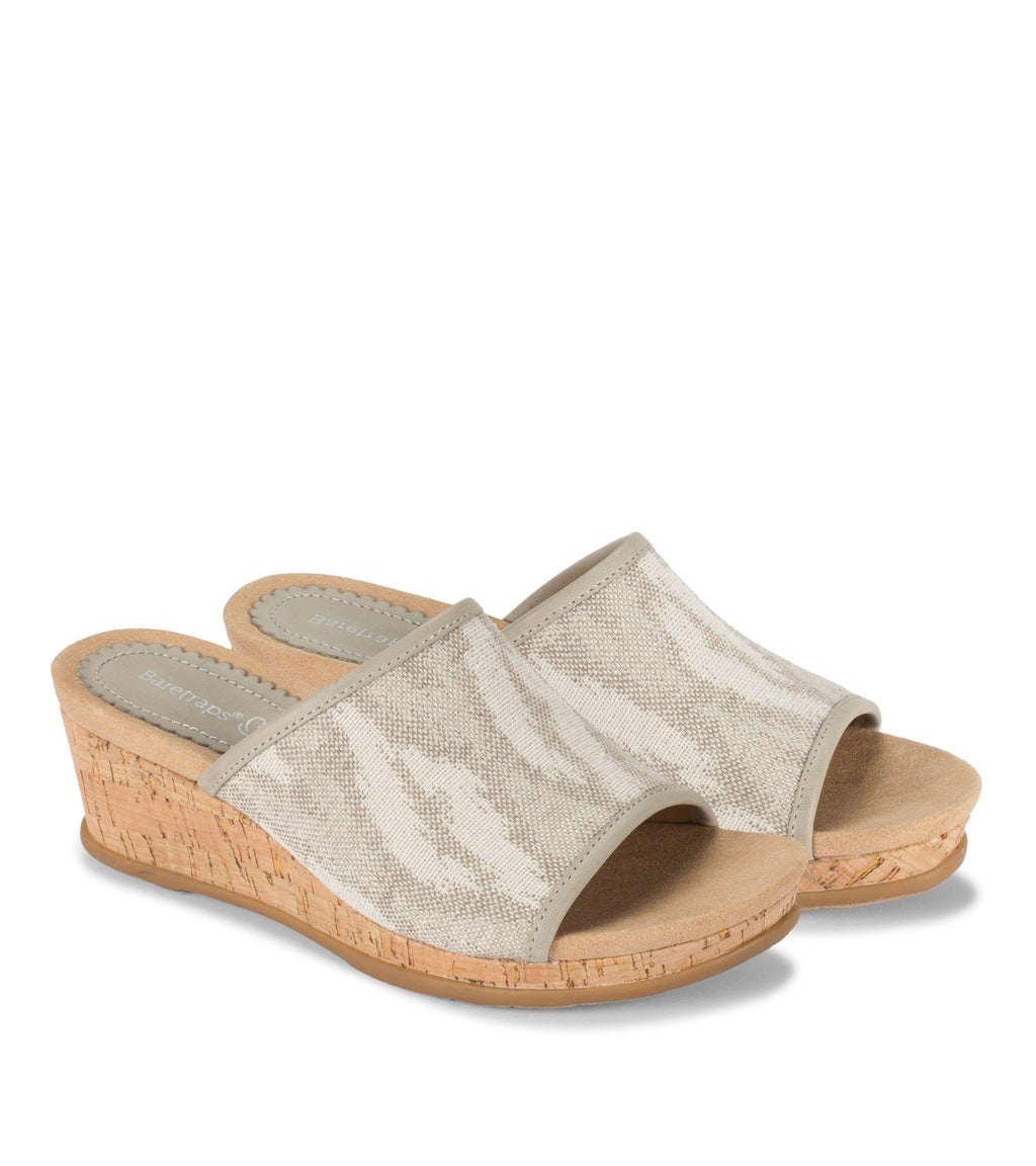 Flossey Wedge Slide Sandal