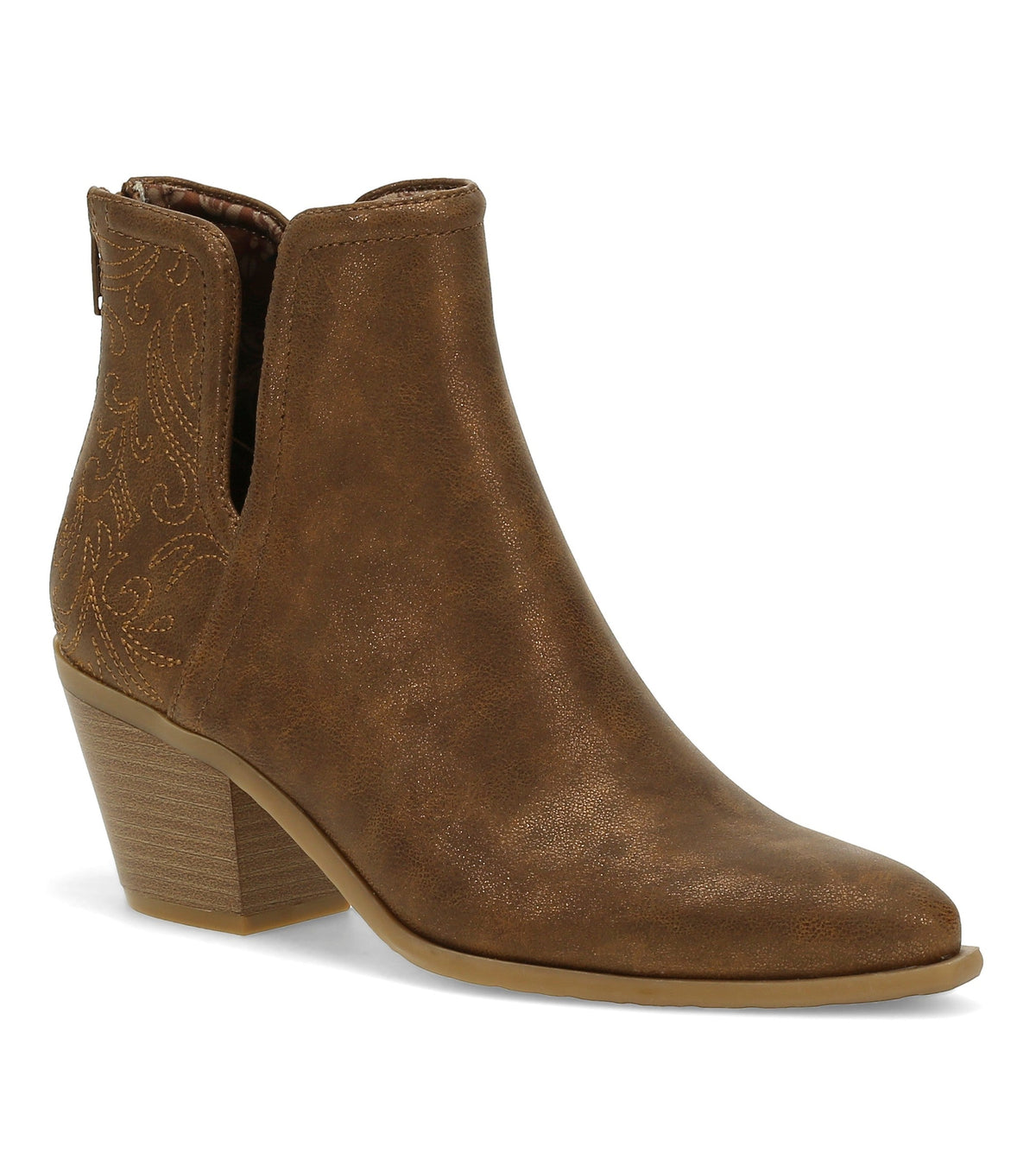 Yara Block Heel Bootie