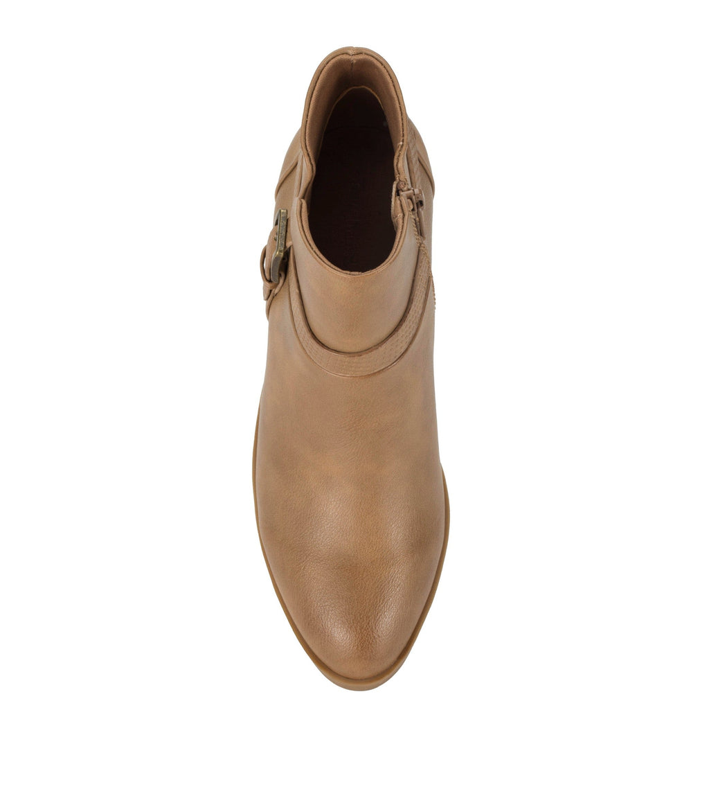 Santos Block Heel Bootie
