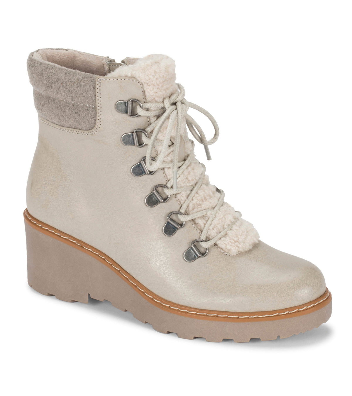 Nasha Lace Up Wedge Bootie