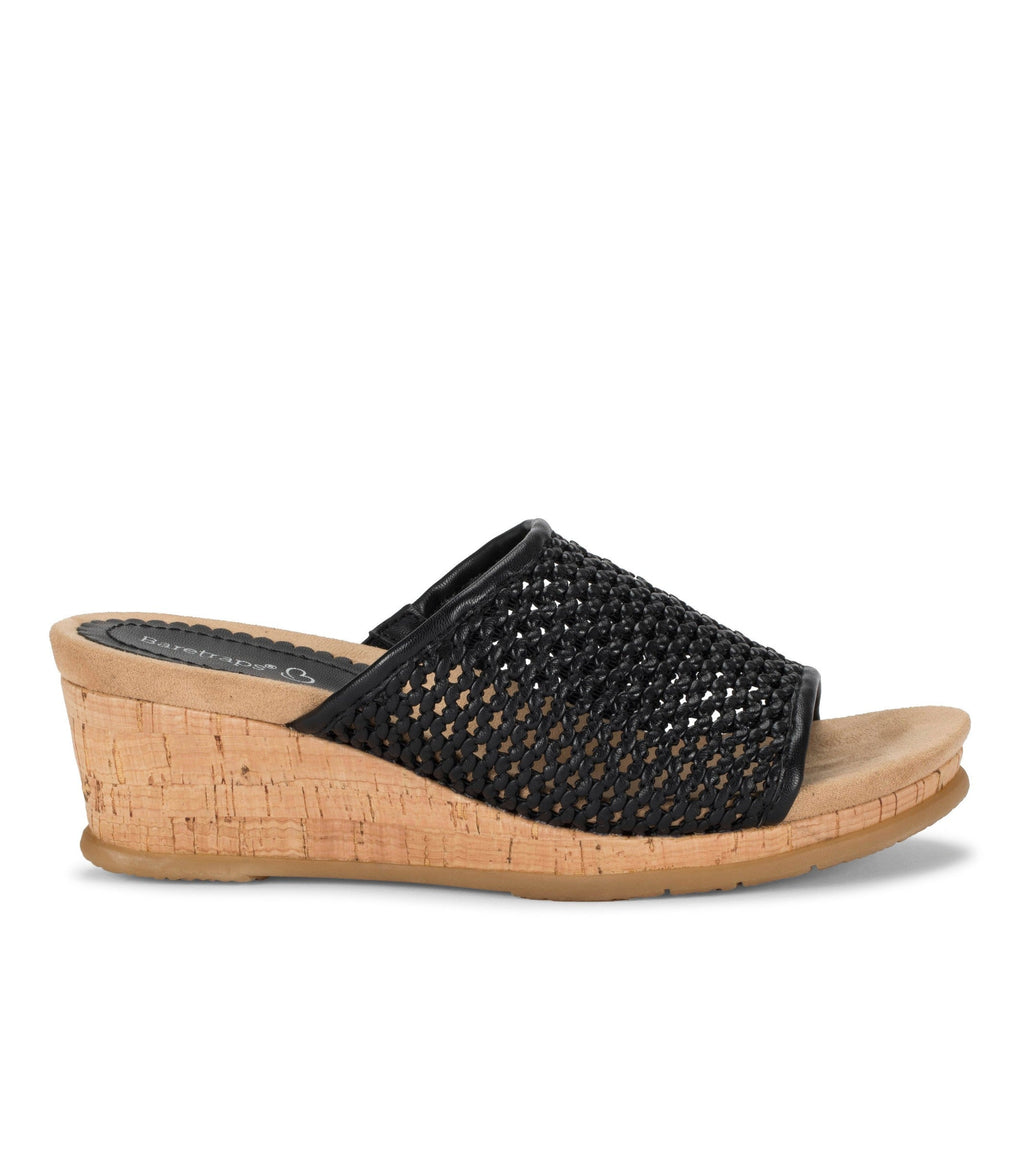 Flossey Wedge Slide Sandal